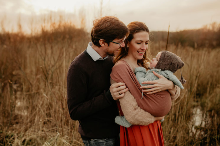 Family Autumn outdoor photoshoot toronto park